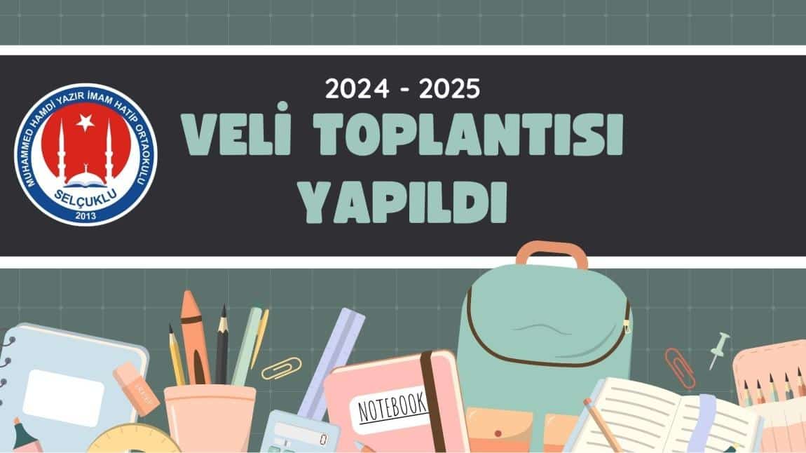 1. DÖNEM VELİ TOPLANTISI YAPILDI